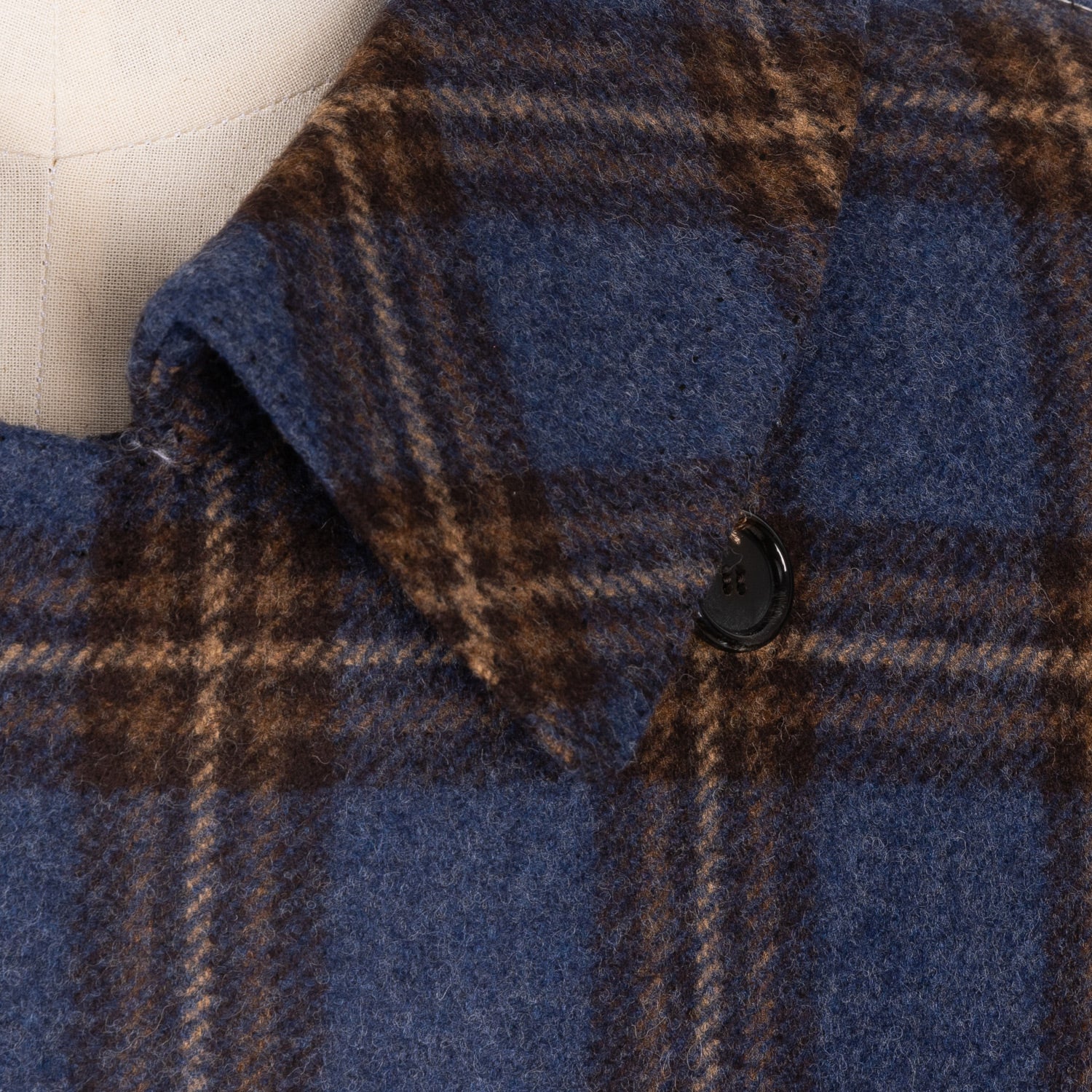 Caban Jacket "Sartorial Peacoat" made from pure Merino Wool - purely handmade